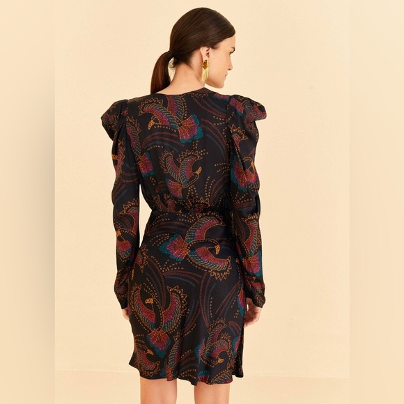 NWT Farm Rio Sequin Toucan Mini Dress - Picture 13 of 16